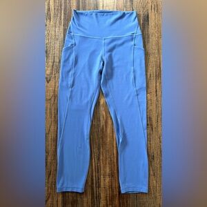 Lululemon Align Leggings with pockets 23” Water Drop Blue Size 6